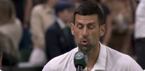 Novak Djokovic : « À tous ces gens qui ont choisi de manquer de respect aux joueurs, en l’occurrence moi : passez une goooood night »